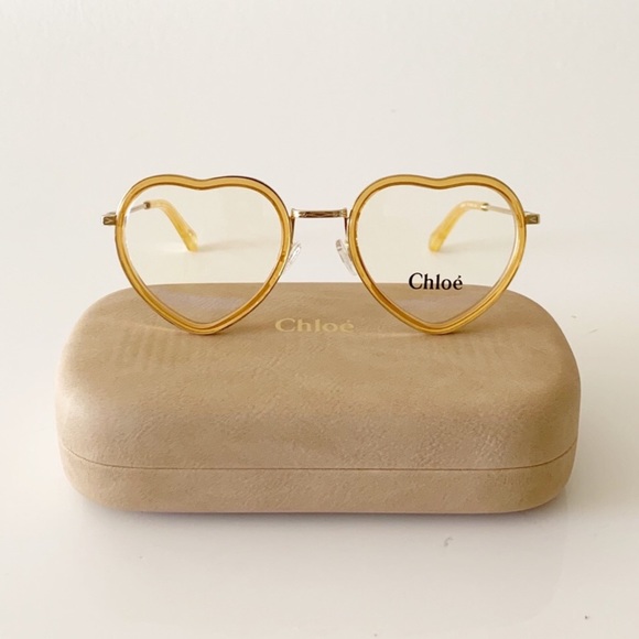 chloe heart glasses